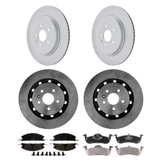 ACDelco® - Gold™ Brake Kit with Semi-Metallic Pads