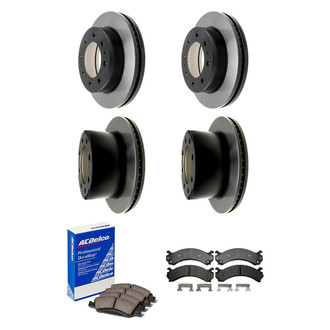 ACDelco® - Gold™ Front and Rear Brake Kit with Ceramic Pads