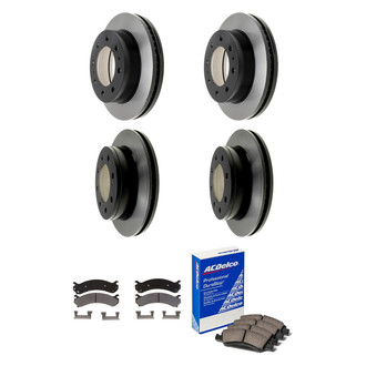 ACDelco® - Gold™ Front and Rear Brake Kit with Ceramic Pads