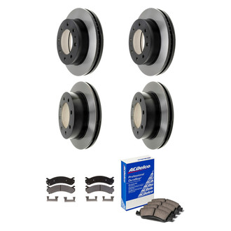 ACDelco® - Gold™ Front and Rear Brake Kit with Ceramic Pads