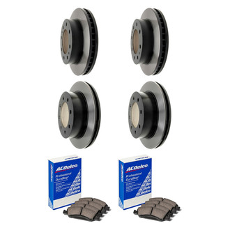 ACDelco® - Gold™ Front and Rear Brake Kit with Ceramic Pads