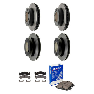 ACDelco® - Gold™ Front and Rear Brake Kit with Ceramic Pads