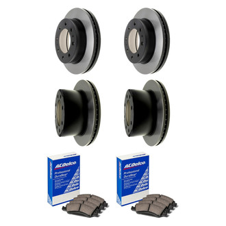 ACDelco® - Gold™ Front and Rear Brake Kit with Ceramic Pads