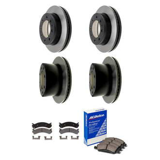 ACDelco® - Gold™ Front and Rear Brake Kit with Ceramic Pads