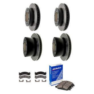ACDelco® - Gold™ Front and Rear Brake Kit with Ceramic Pads