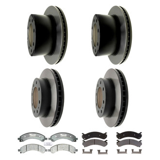 ACDelco® - Gold™ Front and Rear Brake Kit with Ceramic Pads