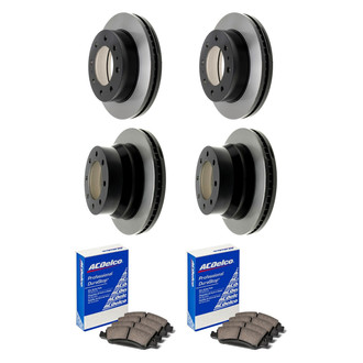ACDelco® - Gold™ Front and Rear Brake Kit with Ceramic Pads