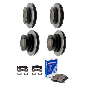 ACDelco® - Gold™ Front and Rear Brake Kit with Ceramic Pads
