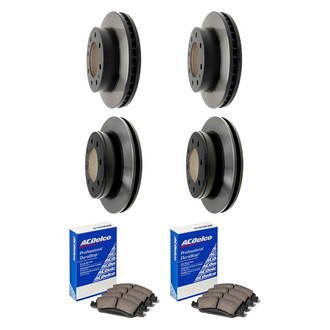 ACDelco® - Gold™ Front and Rear Brake Kit with Ceramic Pads