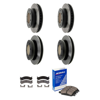ACDelco® - Gold™ Front and Rear Brake Kit with Ceramic Pads