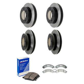 ACDelco® - Gold™ Front and Rear Brake Kit with Ceramic Pads