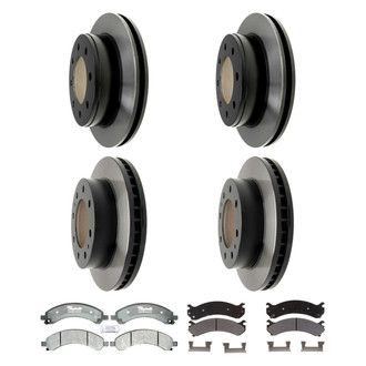 ACDelco® - Gold™ Front and Rear Brake Kit with Ceramic Pads