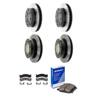 ACDelco® - Gold™ Front and Rear Brake Kit with Ceramic Pads