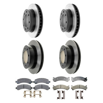 ACDelco® - Gold™ Brake Kit with Semi-Metallic Pads