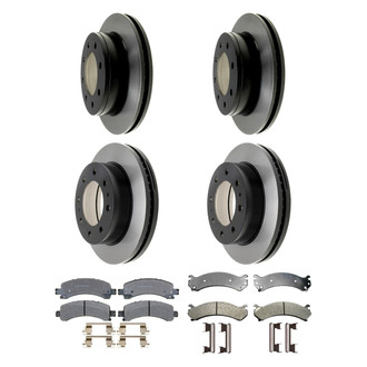 ACDelco® - Gold™ Brake Kit with Semi-Metallic Pads