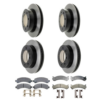 ACDelco® - Gold™ Brake Kit with Semi-Metallic Pads