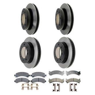 ACDelco® - Gold™ Front and Rear Brake Kit with Semi-Metallic Pads