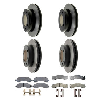 ACDelco® - Gold™ Front and Rear Brake Kit with Semi-Metallic Pads