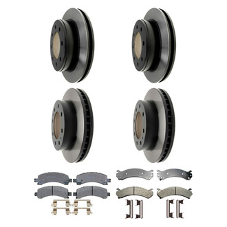 ACDelco® - Gold™ Front and Rear Brake Kit with Semi-Metallic Pads