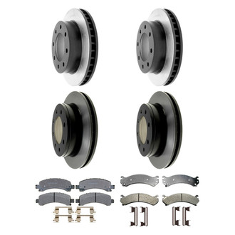 ACDelco® - Gold™ Front and Rear Brake Kit with Semi-Metallic Pads