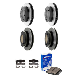 ACDelco® - Gold™ Front and Rear Brake Kit with Ceramic Pads