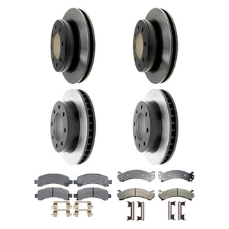ACDelco® - Gold™ Front and Rear Brake Kit with Semi-Metallic Pads