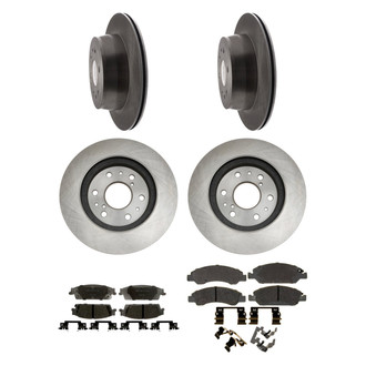 ACDelco® - Silver™ Brake Kit with Ceramic Pads