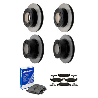 ACDelco® - Gold™ Front and Rear Brake Kit with Semi-Metallic Pads