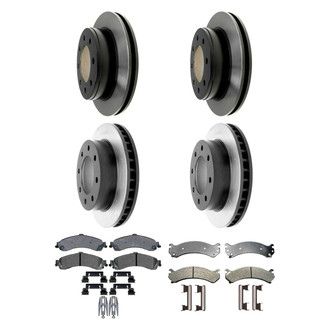 ACDelco® - Gold™ Brake Kit with Semi-Metallic Pads