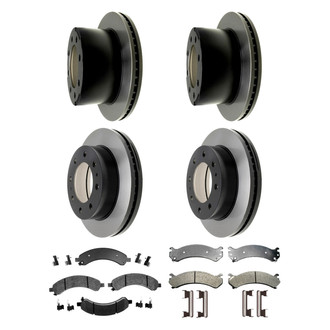 ACDelco® - Gold™ Front and Rear Brake Kit with Semi-Metallic Pads