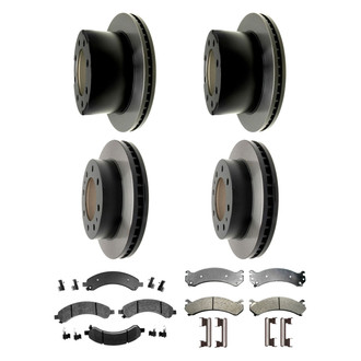 ACDelco® - Gold™ Front and Rear Brake Kit with Semi-Metallic Pads