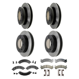 ACDelco® - Gold™ Front and Rear Brake Kit with Semi-Metallic Pads