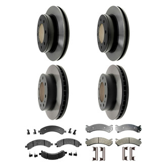 ACDelco® - Gold™ Front and Rear Brake Kit with Semi-Metallic Pads