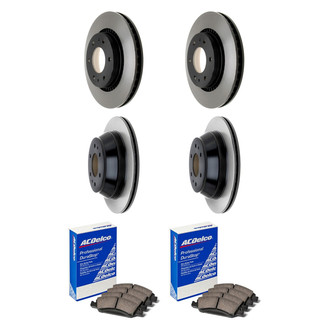 ACDelco® - Gold™ Front and Rear Brake Kit with Ceramic Pads