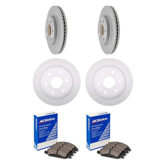 ACDelco® - Gold™ Front and Rear Brake Kit with Ceramic Pads