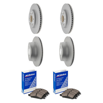 ACDelco® - Gold™ Front and Rear Brake Kit with Ceramic Pads