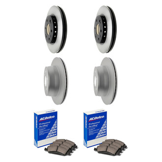 ACDelco® - Gold™ Front and Rear Brake Kit with Ceramic Pads