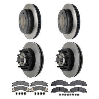 ACDelco® - Gold™ Brake Kit with Semi-Metallic Pads