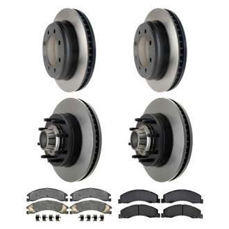 ACDelco® - Gold™ Front and Rear Brake Kit with Semi-Metallic Pads