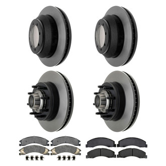 ACDelco® - Gold™ Front and Rear Brake Kit with Semi-Metallic Pads