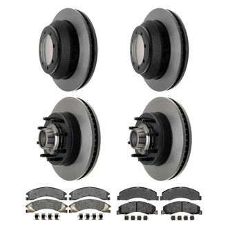 ACDelco® - Gold™ Front and Rear Brake Kit with Semi-Metallic Pads