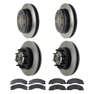 ACDelco® - Gold™ Front and Rear Brake Kit with Semi-Metallic Pads