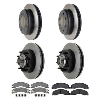 ACDelco® - Gold™ Front and Rear Brake Kit with Semi-Metallic Pads
