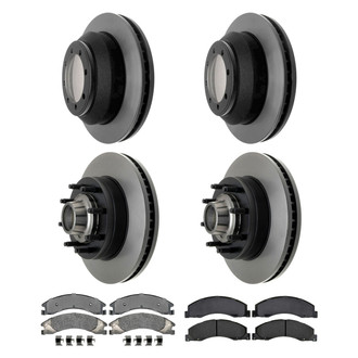 ACDelco® - Gold™ Front and Rear Brake Kit with Semi-Metallic Pads