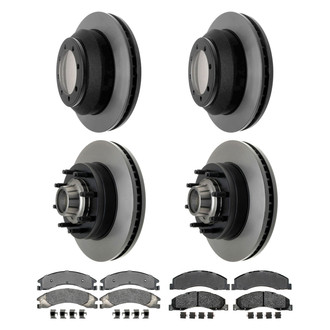 ACDelco® - Gold™ Front and Rear Brake Kit with Semi-Metallic Pads
