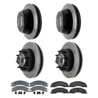 ACDelco® - Gold™ Front and Rear Brake Kit with Semi-Metallic Pads