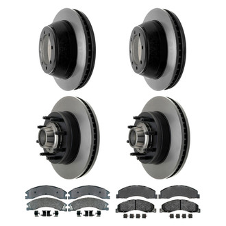 ACDelco® - Gold™ Front and Rear Brake Kit with Semi-Metallic Pads
