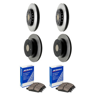 ACDelco® - Gold™ Brake Kit with Ceramic Pads