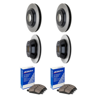 ACDelco® - Gold™ Front and Rear Brake Kit with Ceramic Pads