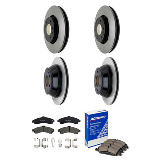 ACDelco® - Gold™ Front and Rear Brake Kit with Ceramic Pads
